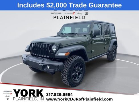 Used 2023 Jeep Wrangler Unlimited Sport AWD/4WD image 1