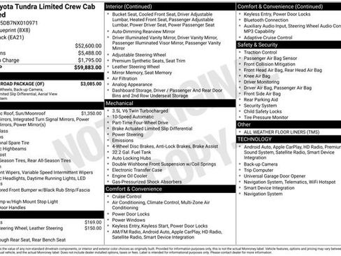 Used 2022 Toyota Tundra Limited w/ TRD Off-Road Package image 13