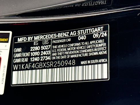 Certified 2025 Mercedes-Benz C 300 Sedan image 33