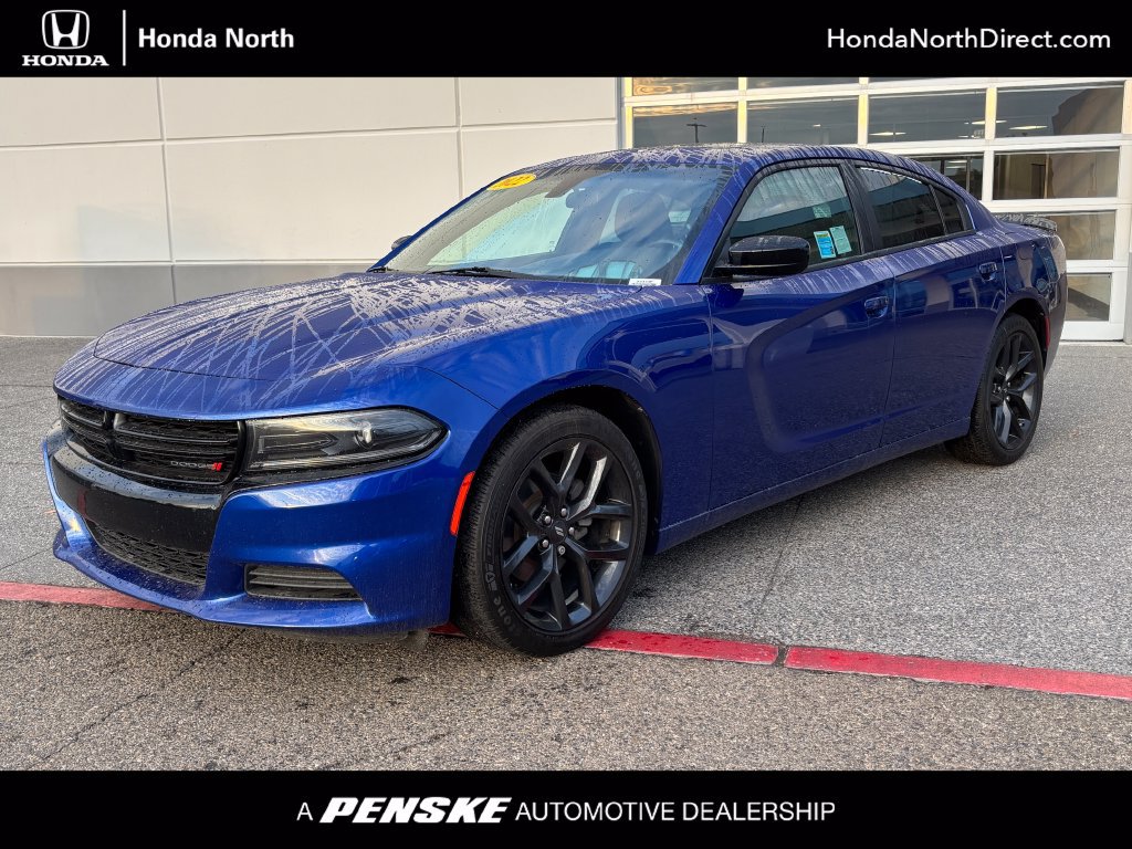 Used 2022 Dodge Charger SXT w/ Blacktop Package RWD image 1