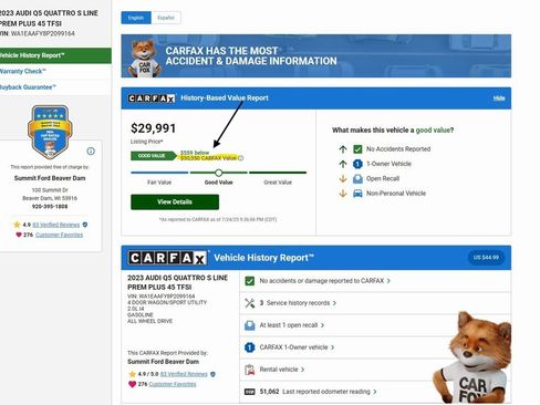 Used 2023 Audi Q5 2.0T Premium Plus image 2