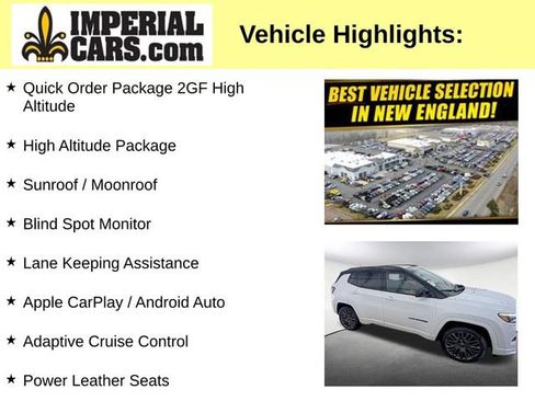 Used 2022 Jeep Compass High Altitude image 3