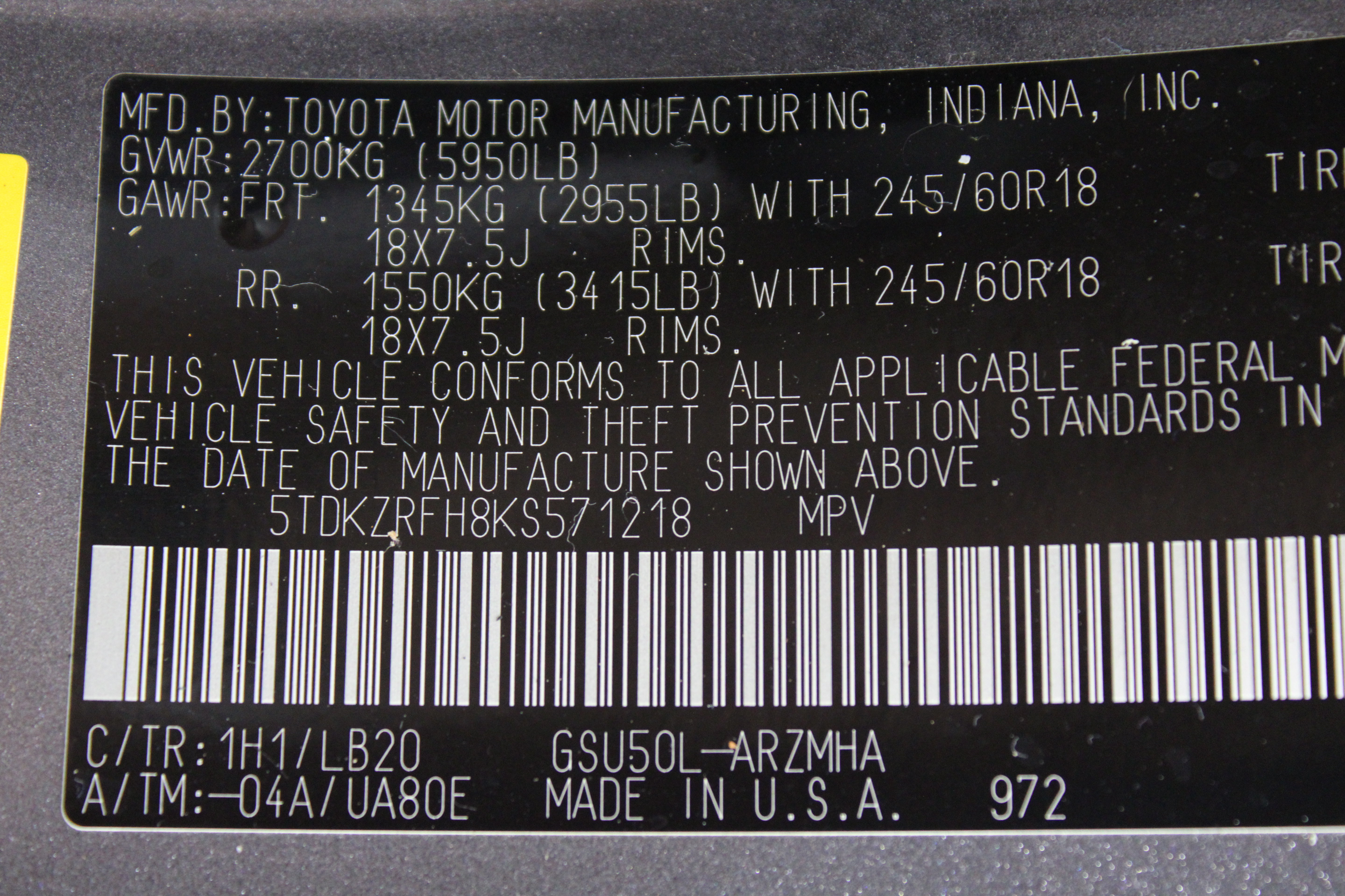Used 2019 Toyota Highlander XLE FWD image 46