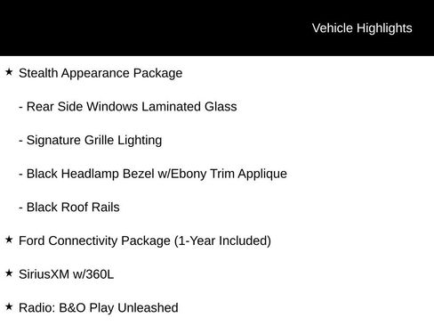 New 2026 Ford Expedition Max Platinum w/ Stealth Performance Package image 14