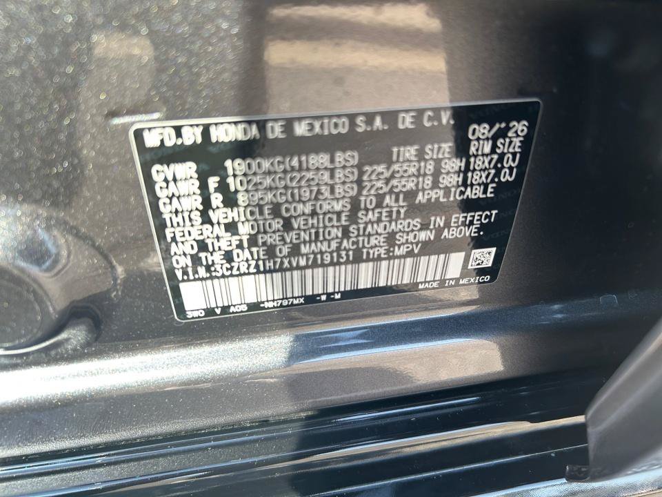 New 2027 Honda HR-V EX-L image 35