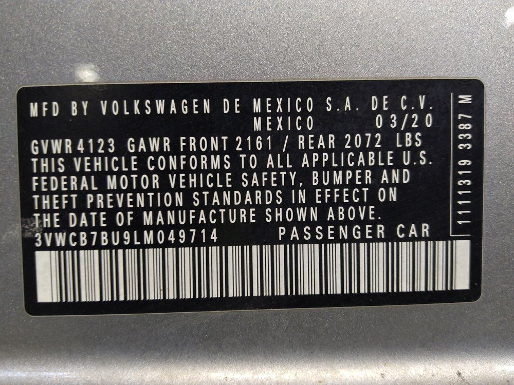 Used 2020 Volkswagen Jetta S w/ Driver Assistance Package FWD image 33