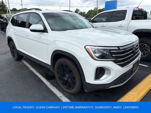 Used 2024 Volkswagen Atlas SE w/ Panoramic Sunroof Package AWD/4WD image 1