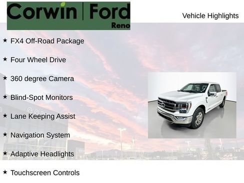 Certified 2021 Ford F150 Lariat w/ Equipment Group 502A High AWD/4WD image 7