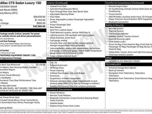 Used 2013 Cadillac CTS Luxury image 13