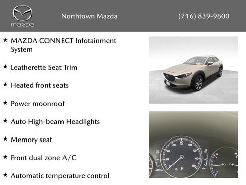 Certified 2022 MAZDA CX-30 AWD 2.5 S w/ Preferred Package image 2