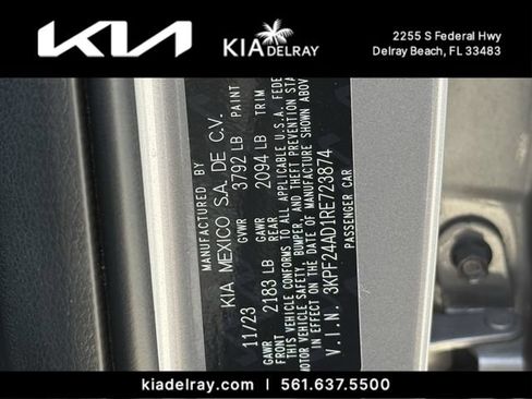 Certified 2024 Kia Forte LXS w/ LXS Technology Package FWD image 31
