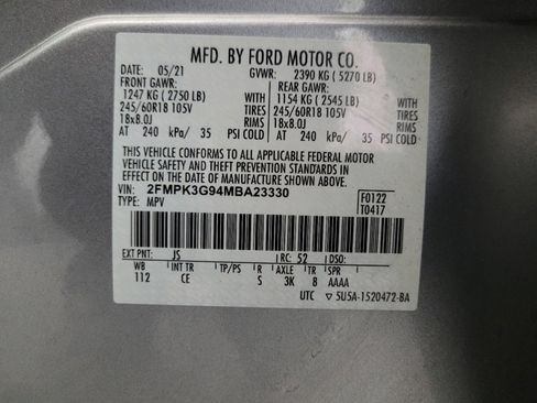 Used 2021 Ford Edge SE FWD image 33