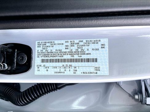 New 2025 Ford F150 XLT w/ Equipment Group 302A MID image 13