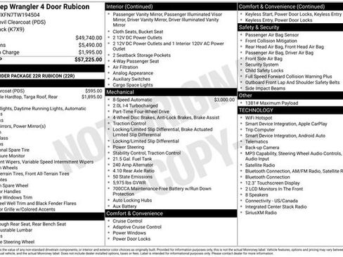 Certified 2026 Jeep Wrangler Unlimited Rubicon AWD/4WD image 28