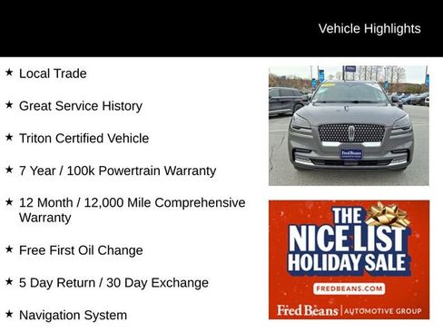Used 2021 Lincoln Aviator Reserve w/ Elements Package Plus image 3