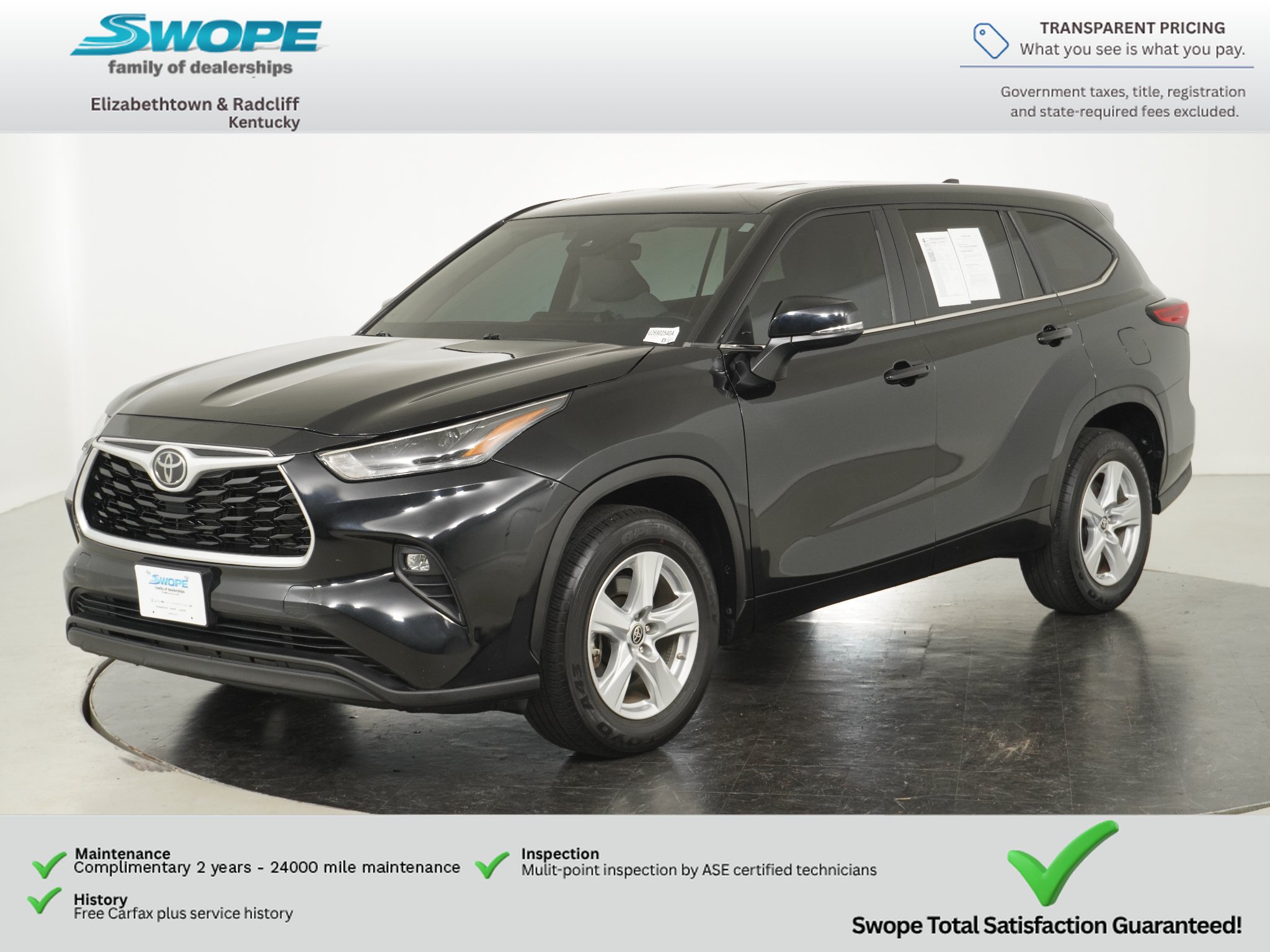 Used 2023 Toyota Highlander LE FWD image 8