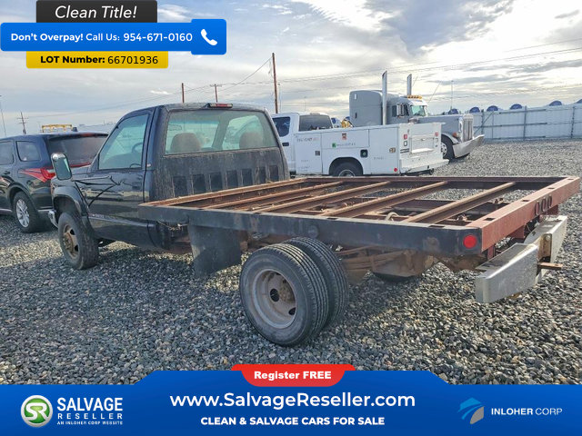 Used 1998 Chevrolet Silverado 3500 4x4 Regular Cab w/ Preferred Equipment Group 2 image 3