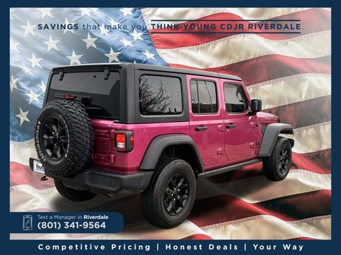 Used 2022 Jeep Wrangler Unlimited Willys image 5