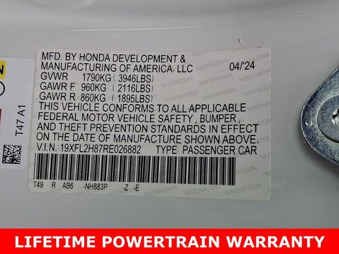 Used 2024 Honda Civic Sport image 26