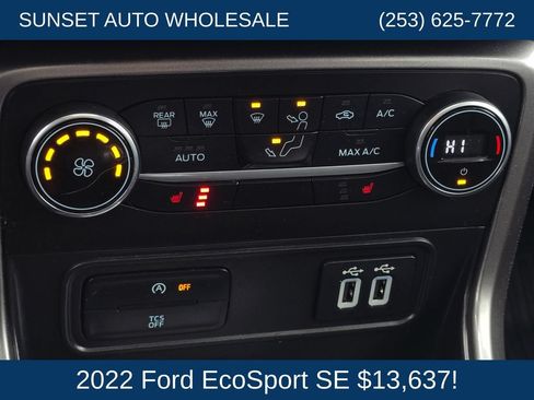 Used 2022 Ford EcoSport SE AWD/4WD image 36
