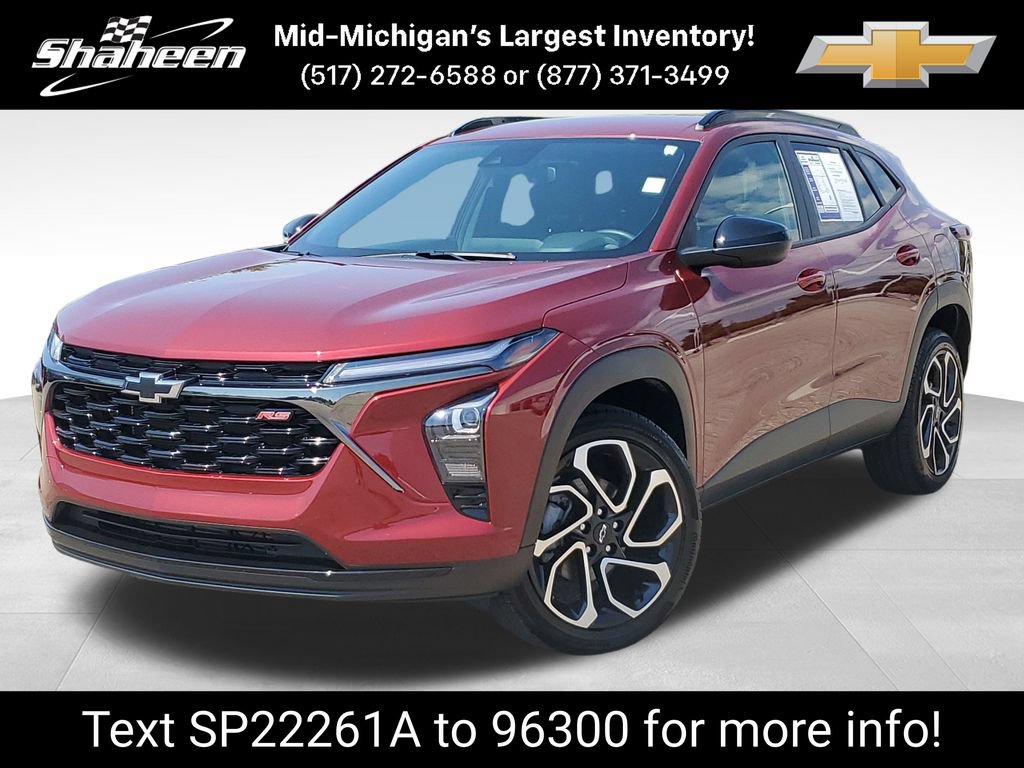 Certified 2024 Chevrolet Trax RS w/ Driver Confidence Package FWD image 1