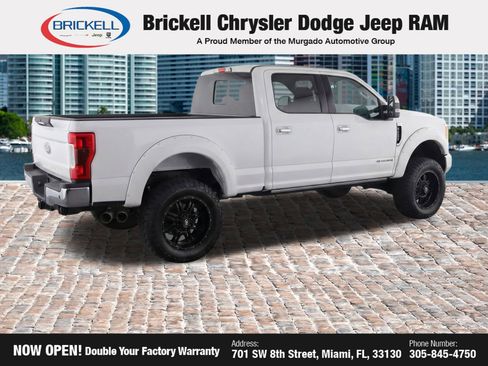 Used 2018 Ford F250 Platinum w/ Platinum Ultimate Package AWD/4WD image 4