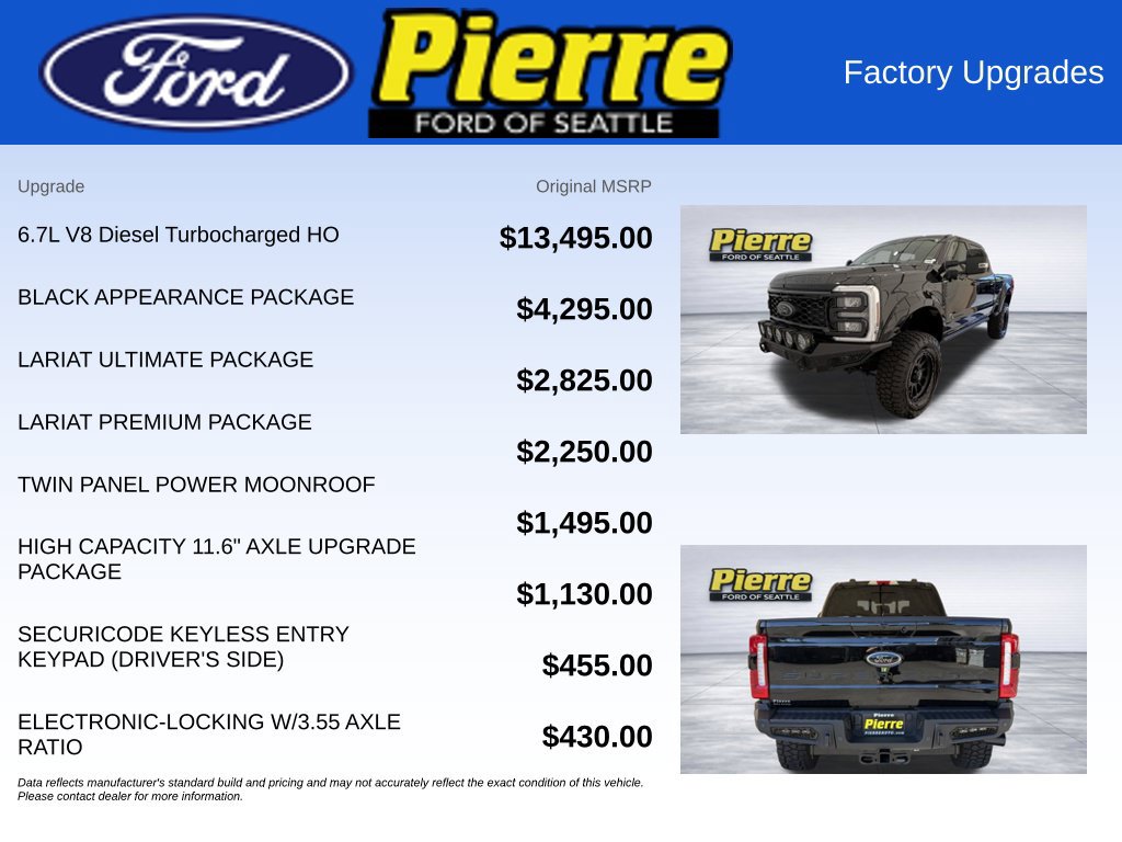 New 2026 Ford F250 Lariat w/ Black Appearance Package AWD/4WD image 13