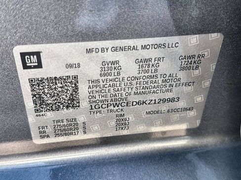 Used 2019 Chevrolet Silverado 1500 LT w/ Texas Edition RWD image 33