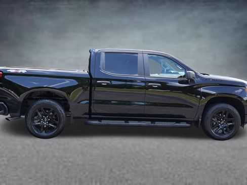 Used 2024 Chevrolet Silverado 1500 Custom w/ Turbomax Blackout Package AWD/4WD image 2