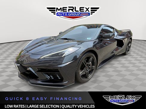 Used 2024 Chevrolet Corvette Stingray Preferred Cpe w/ Z51 Performance Package RWD image 1