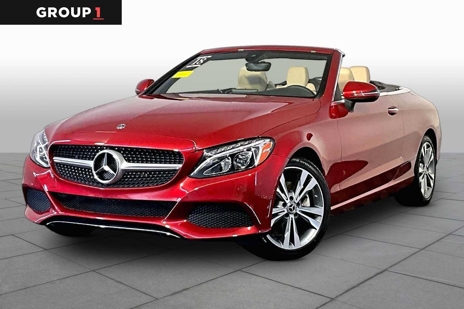 Used 2018 Mercedes-Benz C 300 4MATIC Cabriolet image 1