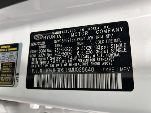 Used 2021 Genesis GV80 2.5T w/ Advanced Package 02 image 34