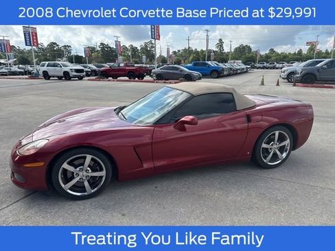 Used 2008 Chevrolet Corvette Convertible w/ Preferred Equipment Group RWD image 1