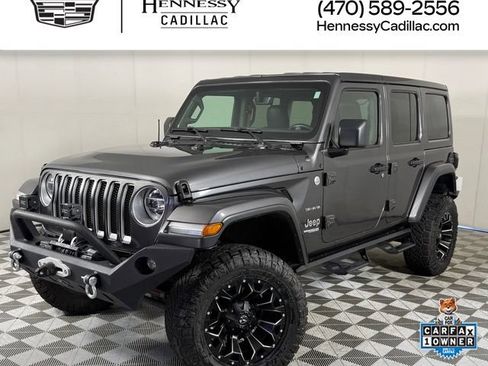 Used 2018 Jeep Wrangler Unlimited Sahara AWD/4WD image 1
