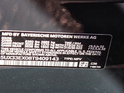 New 2026 BMW X6 xDrive40i w/ Premium Package AWD/4WD image 28