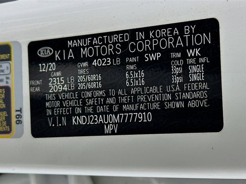 Used 2021 Kia Soul S FWD image 12