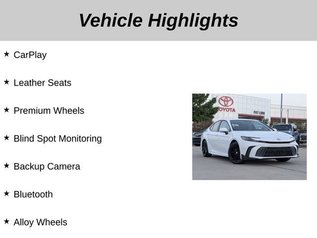 Used 2025 Toyota Camry SE FWD image 5