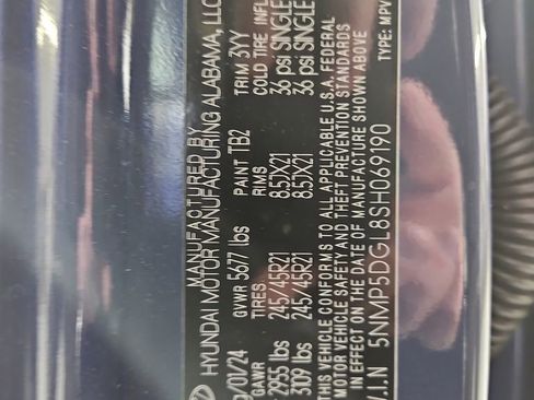 Certified 2025 Hyundai Santa Fe Calligraphy image 32