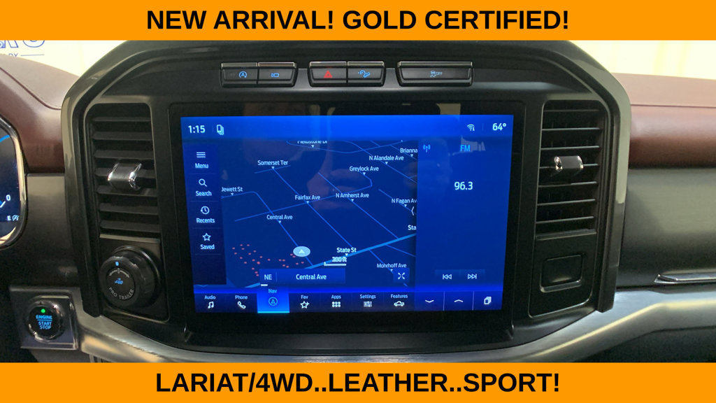 Certified 2021 Ford F150 Lariat w/ Equipment Group 502A High AWD/4WD image 42