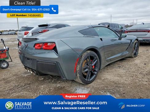 Used 2016 Chevrolet Corvette Stingray Coupe w/ 3LT Preferred Equipment Group RWD image 4