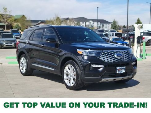 Certified 2023 Ford Explorer Platinum w/ Technology Package AWD/4WD image 1
