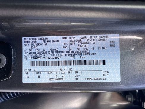 New 2025 Ford F150 Lightning Lariat image 38