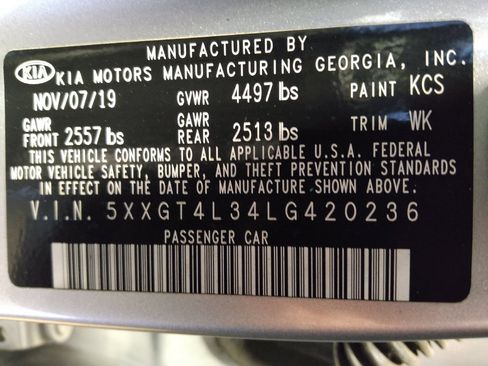 Used 2020 Kia Optima LX FWD image 33