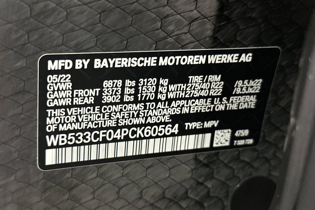 Certified 2023 BMW iX M60 AWD/4WD image 38