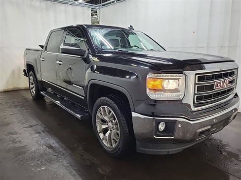 Used 2015 GMC Sierra 1500 SLT w/ SLT Crew Cab Value Package AWD/4WD image 3