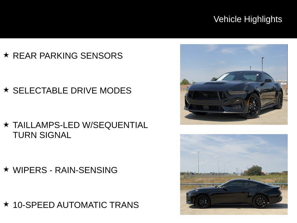 Used 2025 Ford Mustang GT w/ Mustang Nite Pony Package RWD image 5