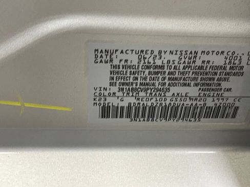Used 2023 Nissan Sentra SV FWD image 35