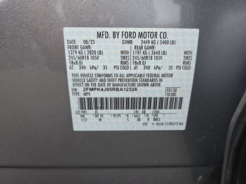 Used 2024 Ford Edge SEL w/ Convenience Package AWD/4WD image 27