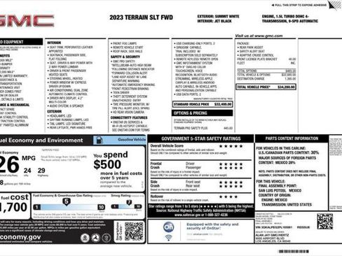 Used 2023 GMC Terrain SLT image 12