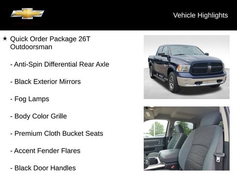 Used 2016 RAM 1500 Outdoorsman AWD/4WD image 19